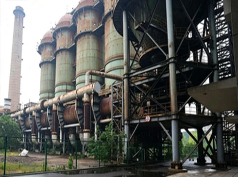 blast furnace drill rod replacement device