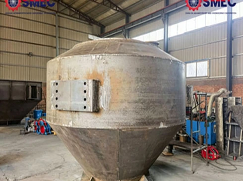 blast furnace drill rod replacement device blast furnace drill rod replacement device