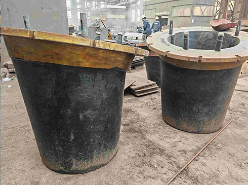 blast furnace riser pipe