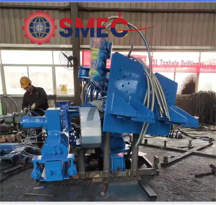 Blast Furnace Taphole Drilling Machine